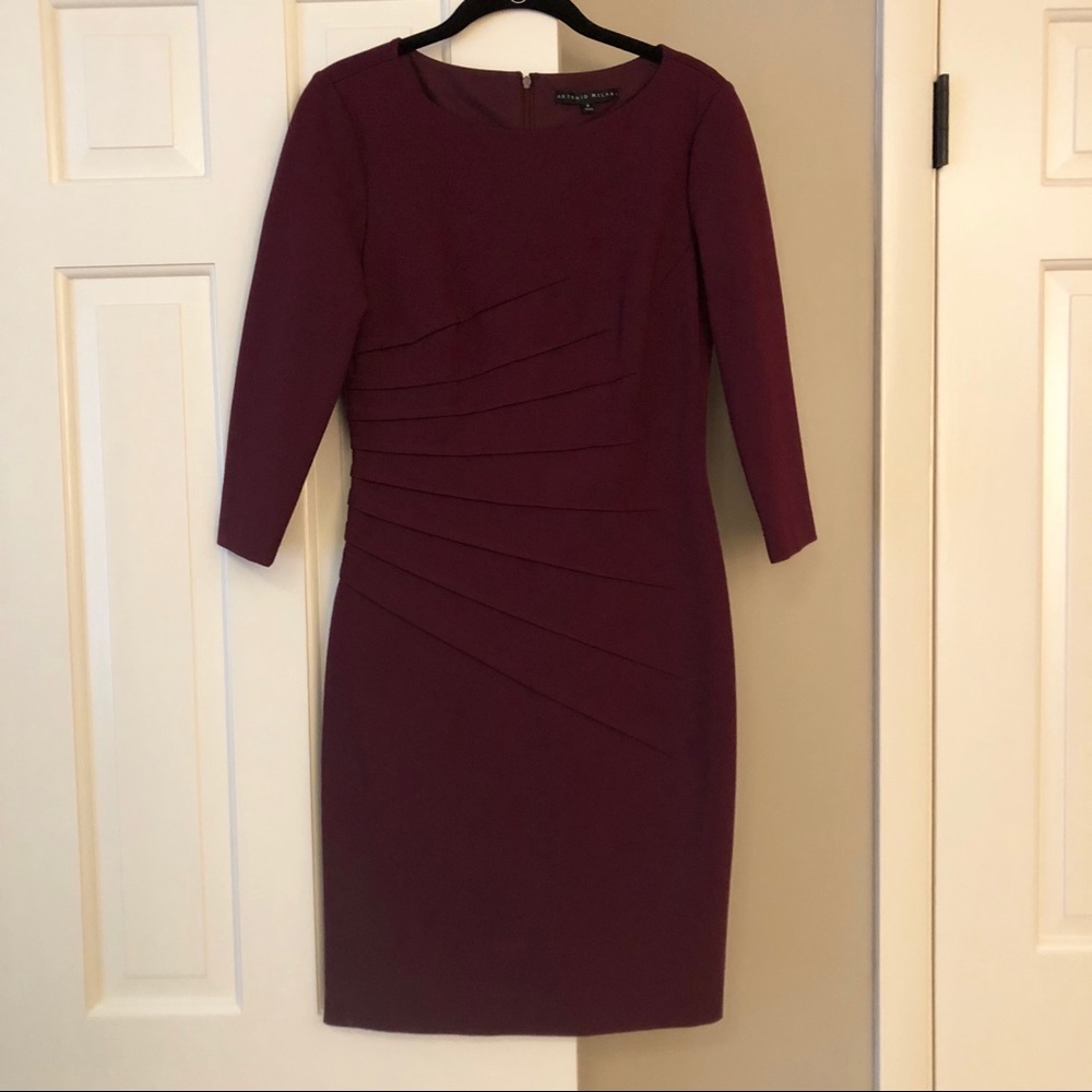 NWOT Antonio Melani 3/4 Sleeve Ponte Dress